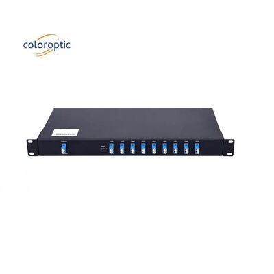 8 κανάλια WDM μοντέλο CWDM MUX με σύνδεσμο LC για δίκτυο πρόσβασης