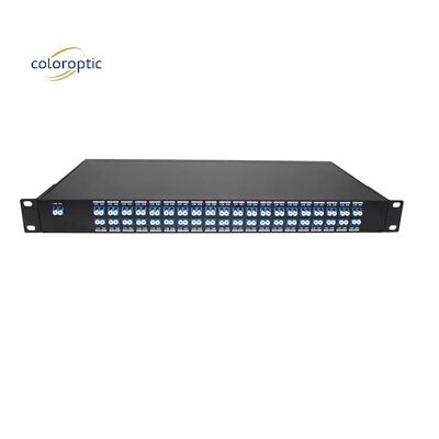 AAWG 96 Channel WDM Model Διπλή μονοδιαχείριση ίνες 50GHz DWDM WDM Σύστημα