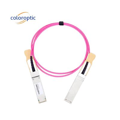 100G QSFP28 έως 100G QSFP28 AOC DAC καλώδιο 1m - 70m μήκος για κέντρο δεδομένων