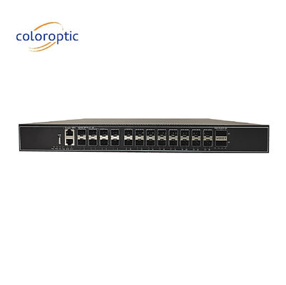 24 θύρες 10GE Layer 3 Core Network Switch με θύρες 2*40GE και ασφάλεια SSH