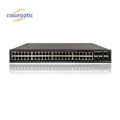 CE στρώμα 2 Enterprise Network Switch με θύρες 48*2.5GE, 4*10GE, 2*40GE