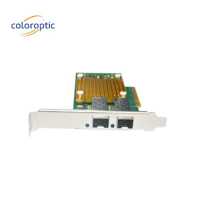 10G Δύο θύρες Infiniband Pcie Card Οπτική NIC Pci Express 3.0 Pcie Gigabit Card