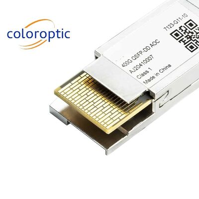 400G QSFP112 FR4 με διπλό CDR για εφαρμογές Ethernet 400Gbps μέσω MPO-12