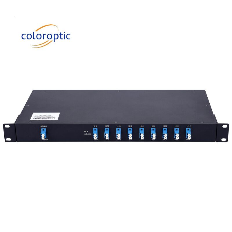 1270nm - 1610nm SMF CWDM MUX 16 κανάλι για αποτελεσματική μετάδοση δεδομένων