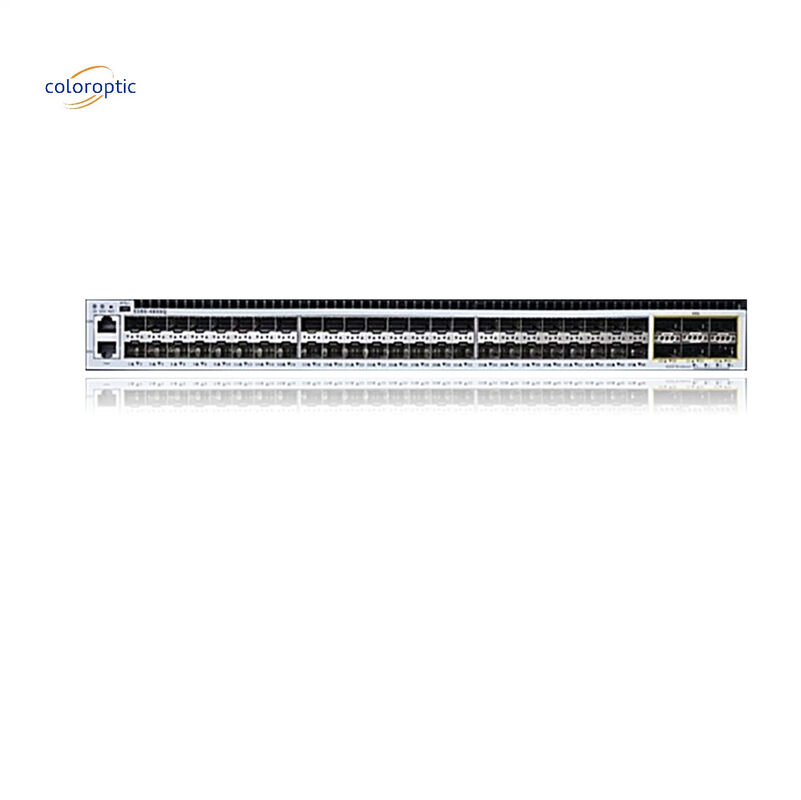Τμήμα 3 Διαδικτυακό διακόπτη 48 θύρες με 48 * 10GE 4 * 100G θύρες 1 * κονσόλα